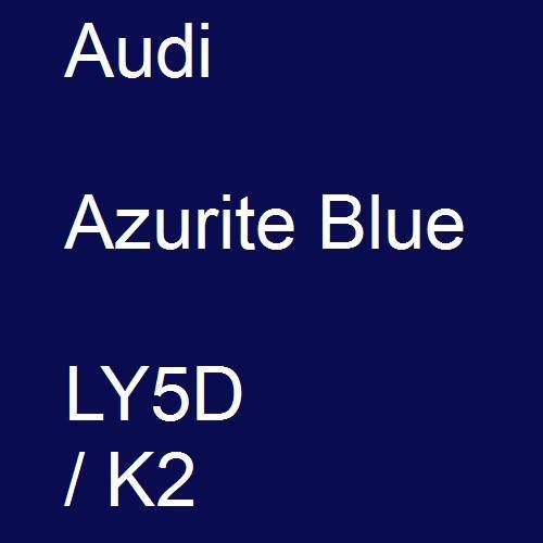 Audi, Azurite Blue, LY5D / K2.